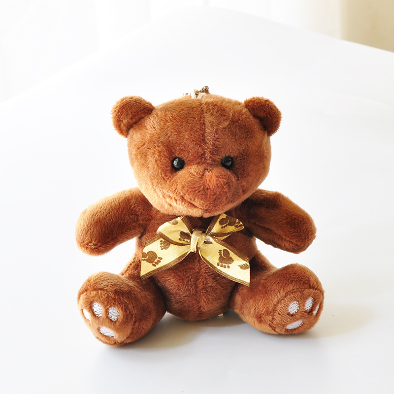Cute Candy Bear Little Teddy Bear Plush Toy Candy Bear Doll 10cm Gift Promotional Items