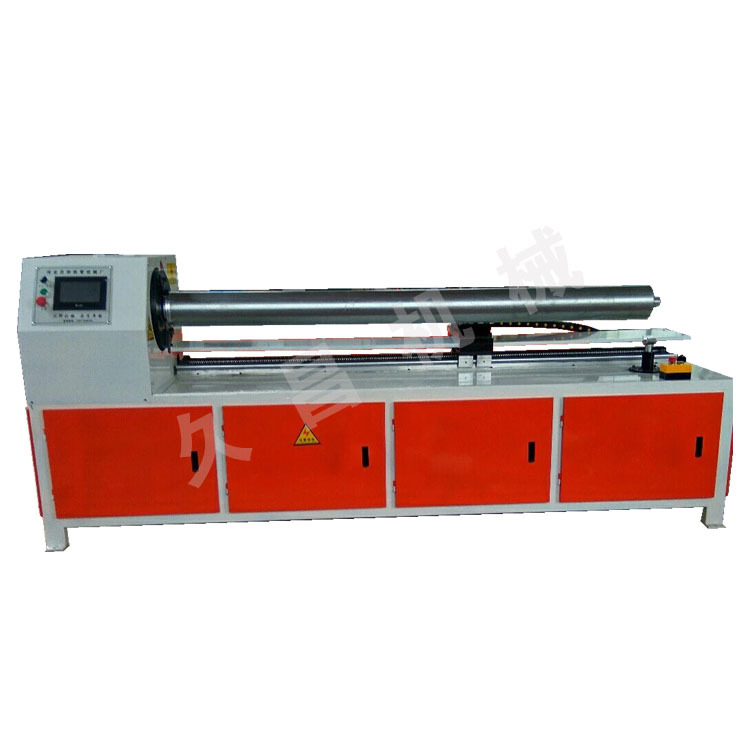 Automatic Paper Tube Fine Cutting Machine Shaftless Slitting Tape Pe Roll Large Diameter Paper Tube Cutting Machine Cnc