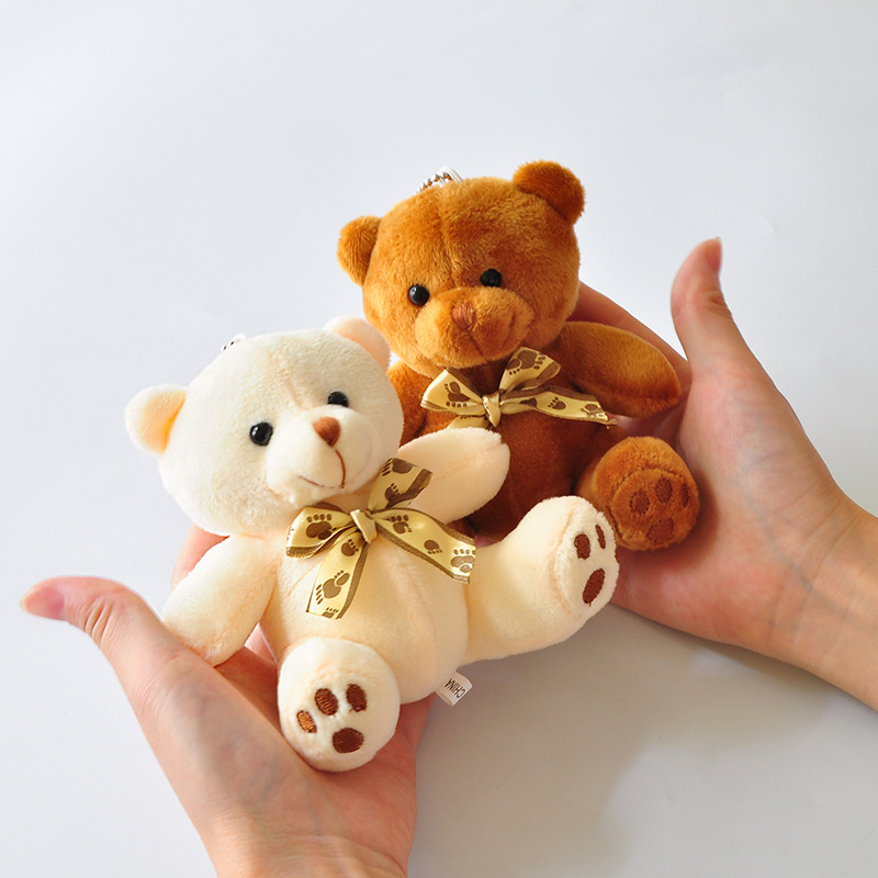 Cute Candy Bear Little Teddy Bear Plush Toy Candy Bear Doll 10cm Gift Promotional Items