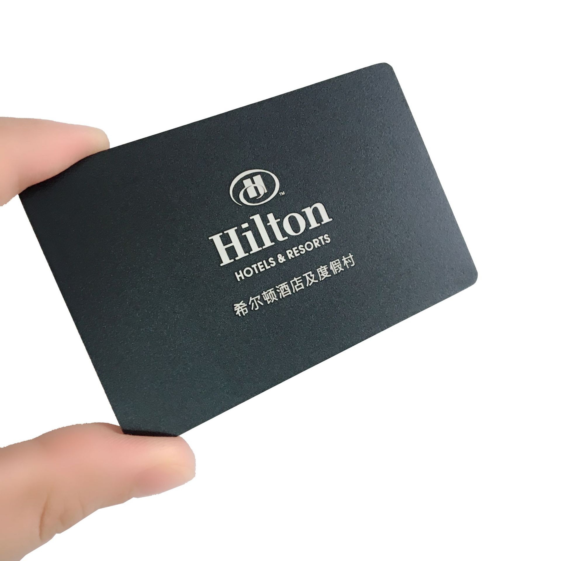 Shenzhen Factory Produces Stainless Steel Brass Gold-Plated Card Metal Material Business Card Cut Out Matte Black Frosted Base Metal Card