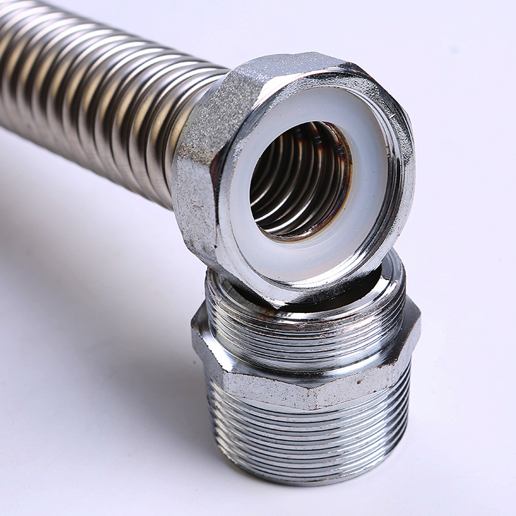 304 stainless steel air conditioning bellows central air conditioning pipe fan coil compensator metal bellows soft joint