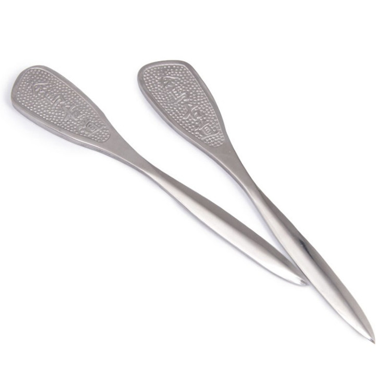 Ancient Horse Tea Knife Stainless Steel Pu'Er Tea Knife Tea Cone Outdoor Camping Style Tea Prying Tool Handmade Kung Fu Tea Set Accessories