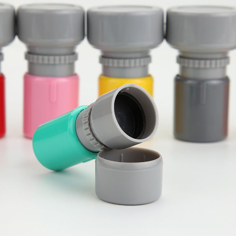 Cartoon seal 23MM/photosensitive cartoon seal/photosensitive seal material wholesale/ten thousand times seal automatic oil