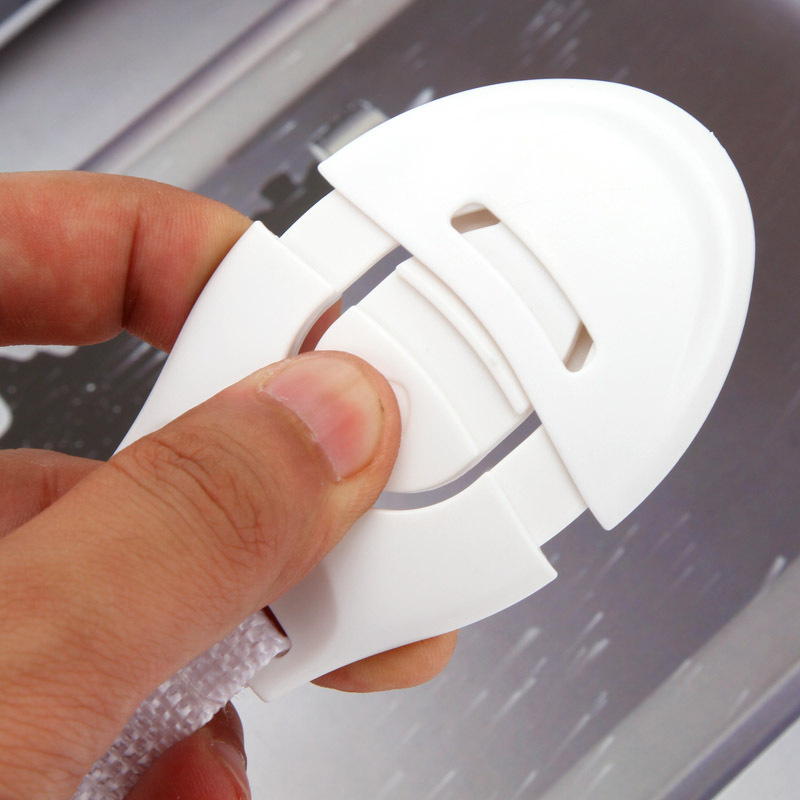 Dudu bear children's safety lock drawer webbing safety lock baby anti-pinch hand cloth belt baby safety lock