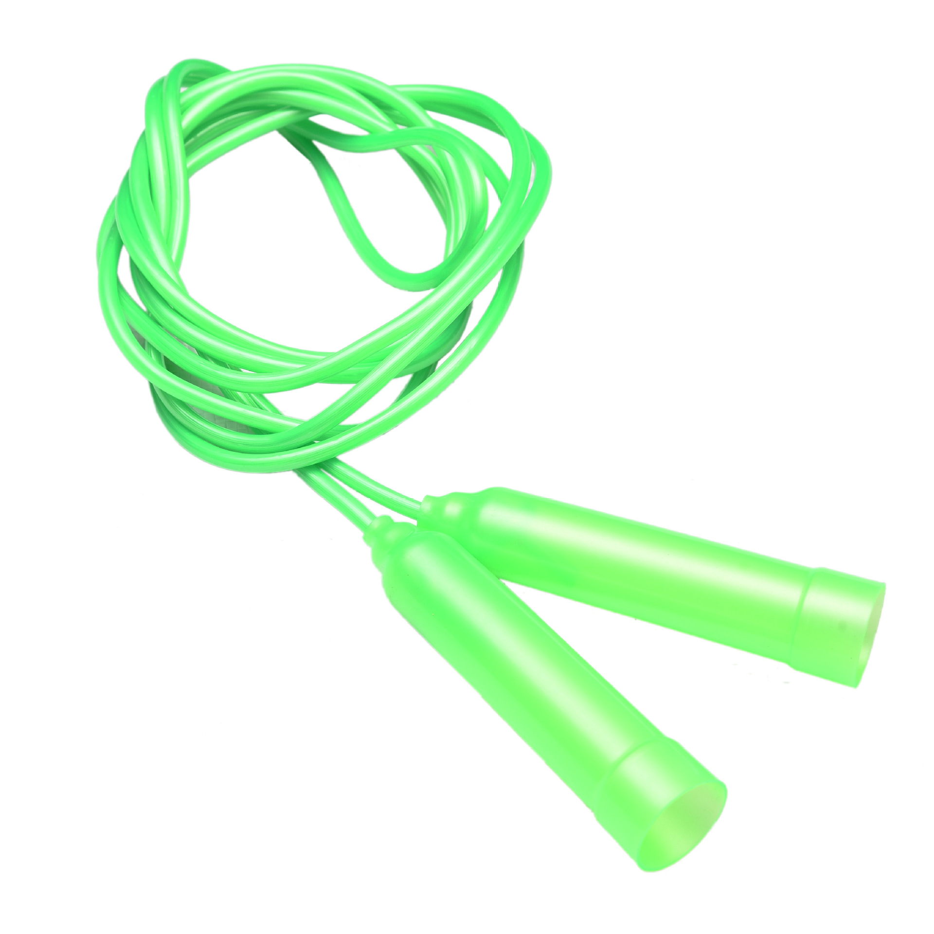 Factory Direct Sales Kidsren's Pearlescent Pvc Skipping Rope for Students, Adjustable Solid Skipping Rope, Sports Equipment