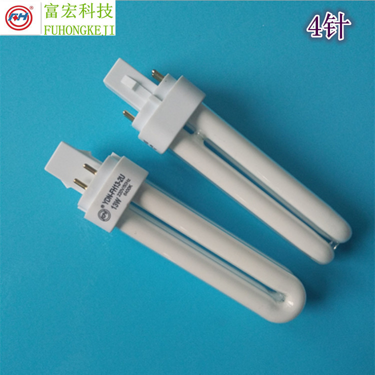 PLC сплит-энергосберегающая лампа, 4-pin электронная трубка, 2U, горизонтальная встраиваемая лампа