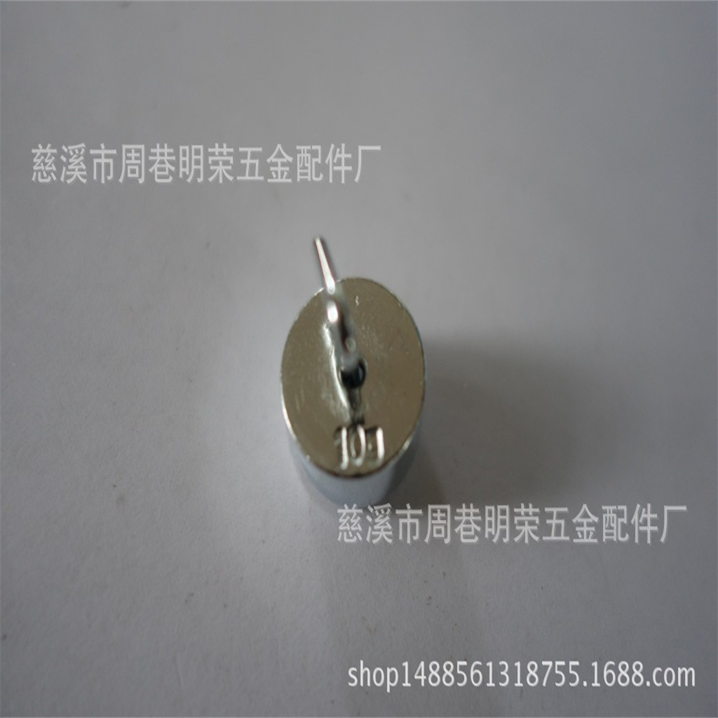 Metal hook code 10g * 1 primary school physics experiment instrument factory sales Mingrong teaching instrument experiment teaching instrument