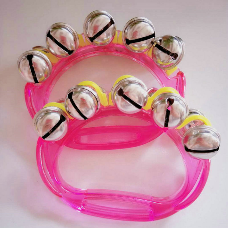 in stock supply hand bell transparent string bell hand bell plastic hand bell hand bell