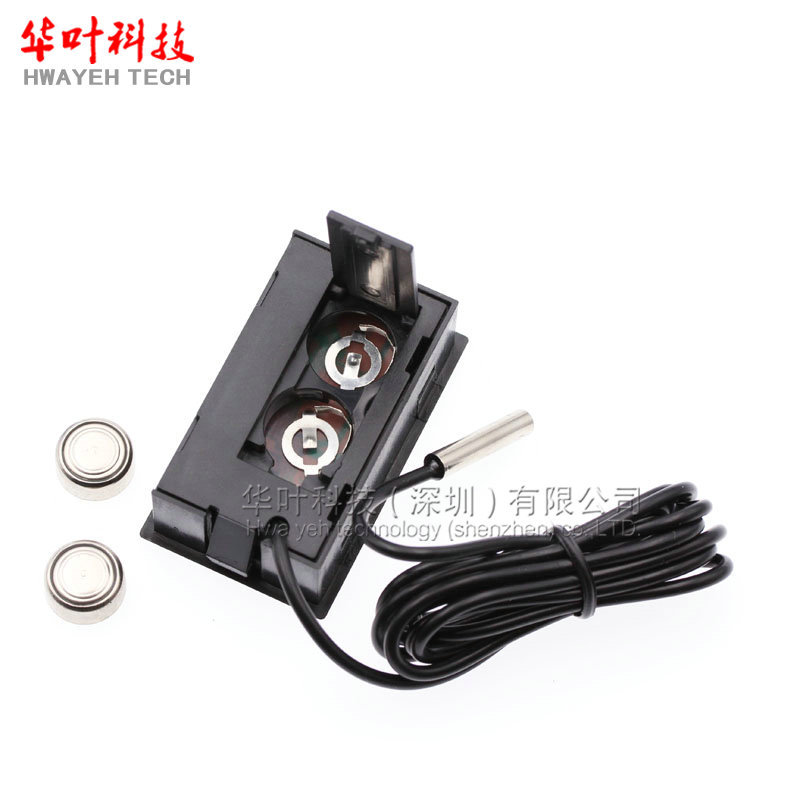 Manufacturer Digital Thermometer Digital Display Thermometer Fish Tank Refrigerator Water Temperature Meter Thermometer with Waterproof Probe Fy-10