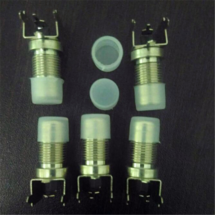 RCA plug pe protective sleeve wire audio lotus plug dust cover flame retardant sheath RCA dust cap