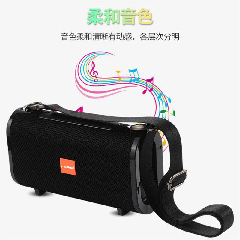 Cross-border ebayFV-TG123 speaker satchel outdoor portable high quality Subwoofer wireless Bluetooth speaker