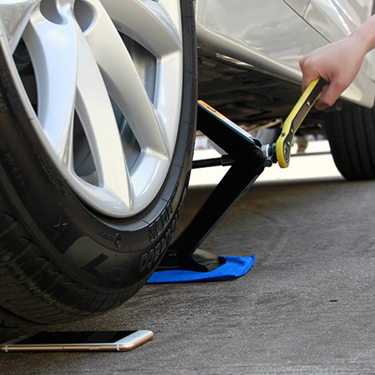 1.5t Car Hand Crank Labor-Saving 0kg Top Car Tool Daughter Jack Car Tire Changing Horizontal 1.5 Ton