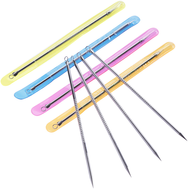 Double-Ended Stainless Steel Acne Needle, Acne Needle, Acne Picking Stick, Blackhead Needle, Small Steel Needle