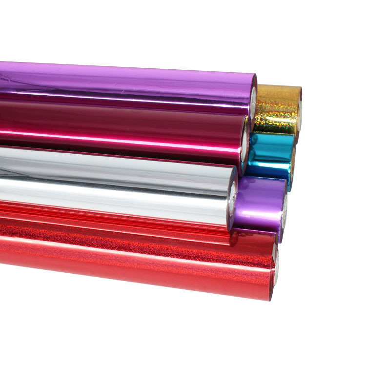 Xingyu factory electrochemical aluminum gilding paper gilding film sample color card gold and silver color laser optional