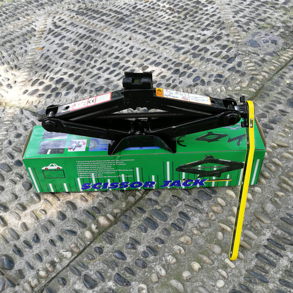 1.5t Car Hand Crank Labor-Saving 0kg Top Car Tool Daughter Jack Car Tire Changing Horizontal 1.5 Ton