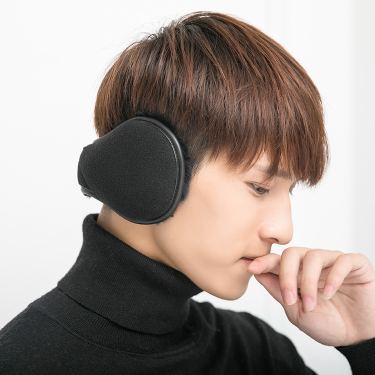 Зимние теплые наушники, плюшевые, складные, для мужчин и женщин