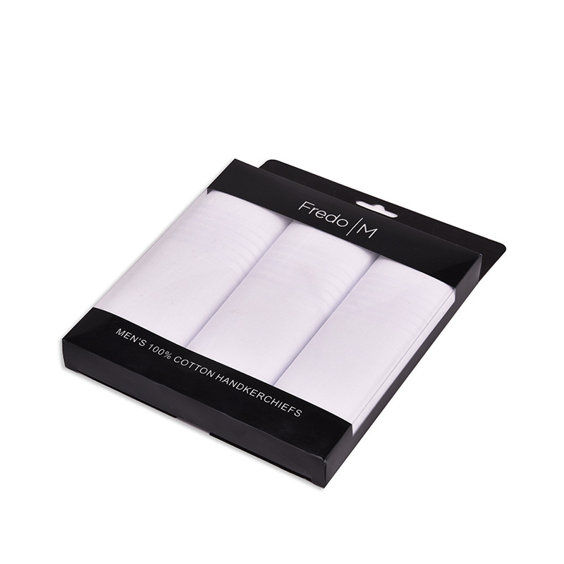 Amazon white handkerchief pure white cotton children's graffiti handkerchief DIY handkerchief printed LOGO