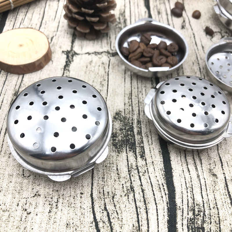 410 Stainless Steel Round Punching Weibao Soup Hot Pot Marinated Seasoning Ball Soup Filter Ball Factory Wholesale