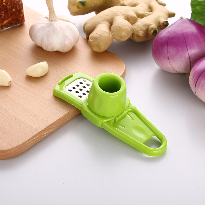 Multifunctional Garlic Grinder, Creative Garlic Press, Kitchen Garlic Masher, Kitchen Gadget Garlic Masher, Garlic Masher