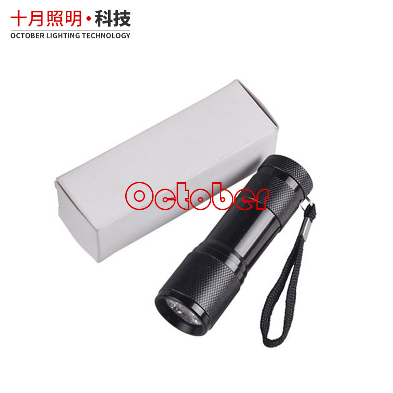 9led Red Flashlight Infant Exercise Vision Recognition Color Red Blood Vessel Light