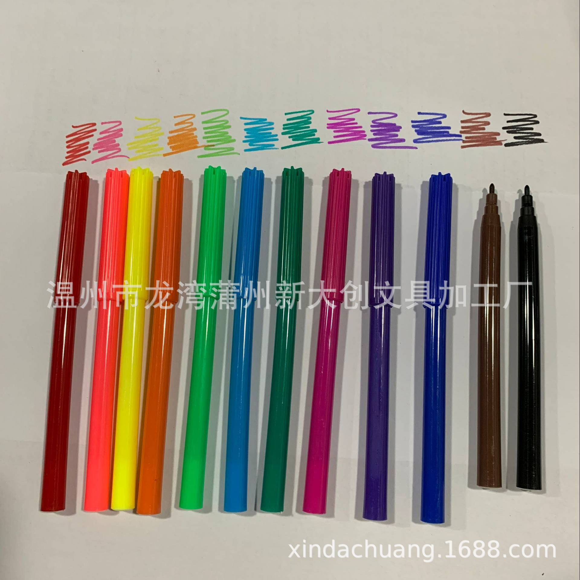 858 low price watercolor pen set environmental protection non-toxic manufacturers wholesale children's painting color pen Art brush washable