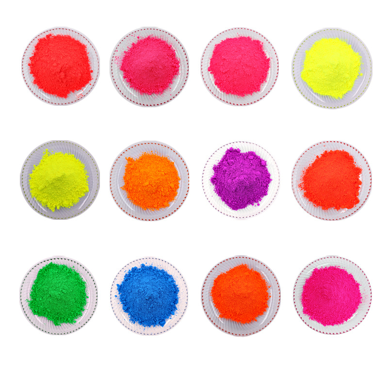 Plastic injection molding fluorescent powder high temperature resistant fluorescent powder fluorescent pigment fluorescent Toner water-based fluorescent yellow wholesale fluorescent