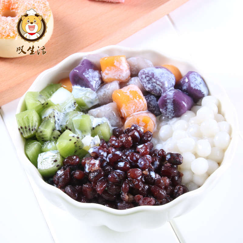 Sigh life frozen food non-stuck glutinous rice small soup round wine small balls quick-frozen soup round commercial ingredients wholesale