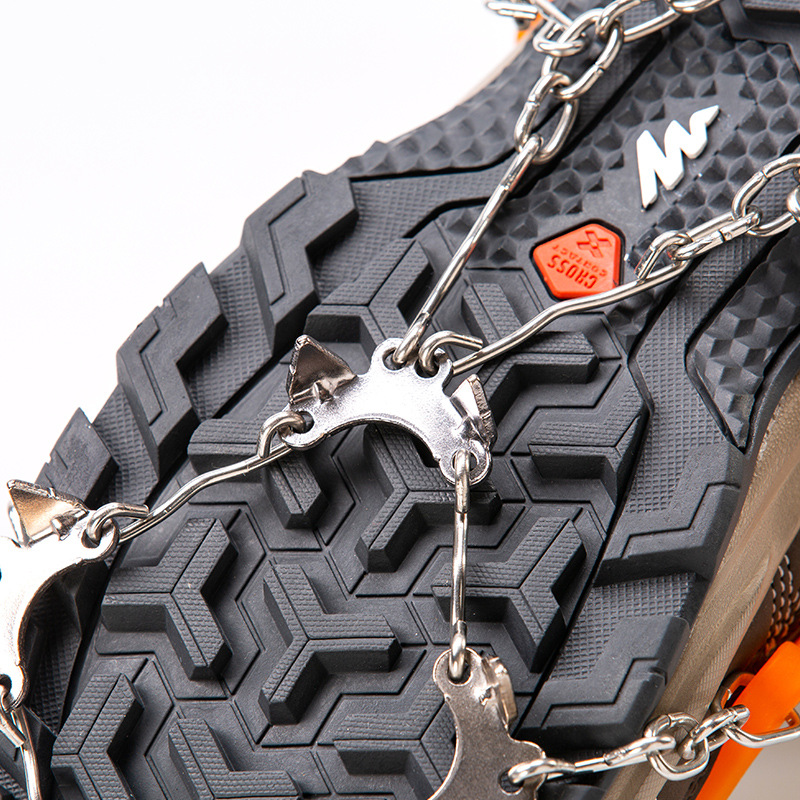 Outdoor Ice Claw Anti-skid 11 Teeth 19 Teeth Mountaineering Grab Claw Snow Claw Stainless Steel Claw Winter Snow Claw