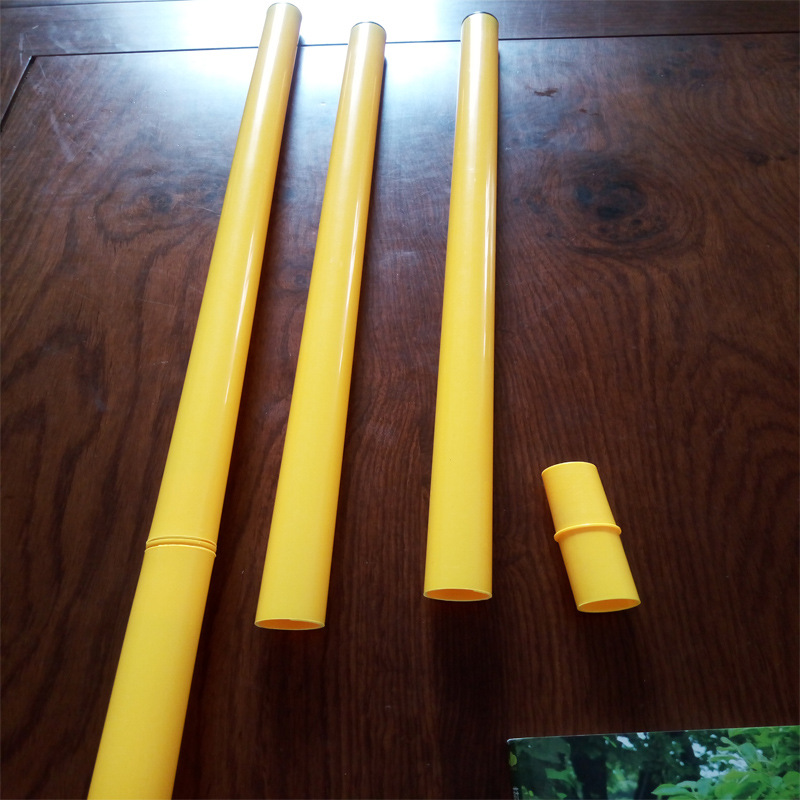 ABS Plastic Hollow Tube Rod Football Training Rod Sign Rod Connector Connecting Rod