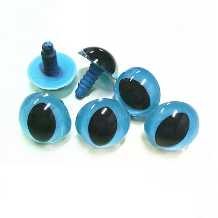 Spot high quality cat eye plush toy eyes accessories diy handmade simulation animal plastic eyes