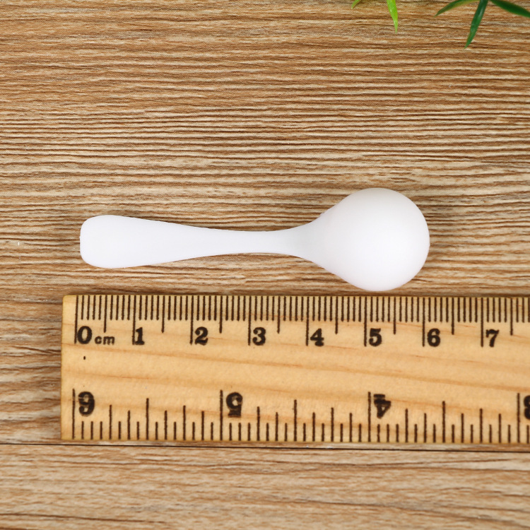 0.5g1ml short handle powder spoon small powder spoon PP measuring spoon powder spoon ZY11022