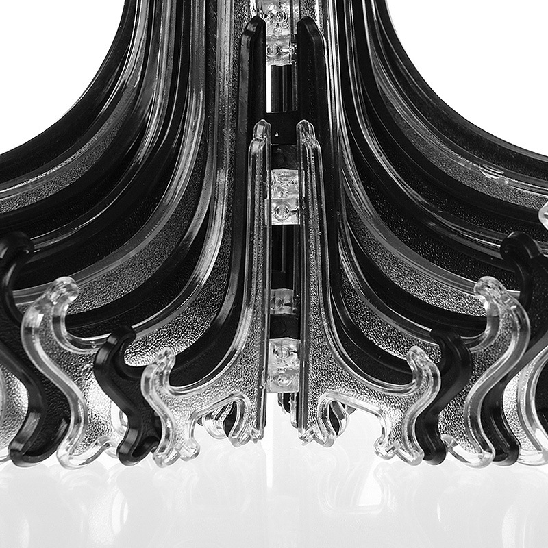 3-12 inch photo frame rack black tray rack plastic rack folding tray rack tray rack tray bracket