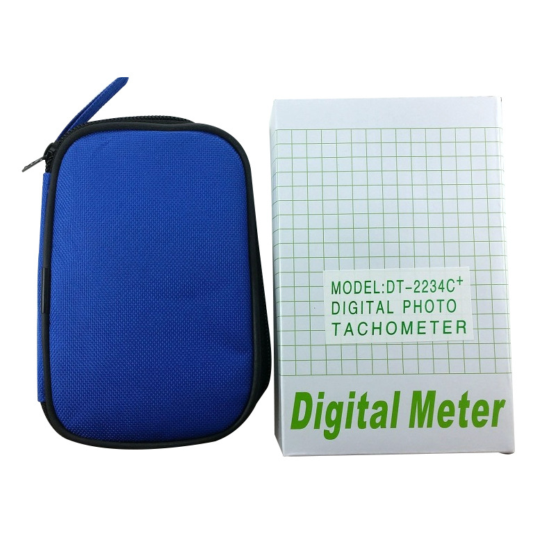 rpm tachometer DT2234C + model laser tachometer strong anti-interference ranging 80cm recruitment agent