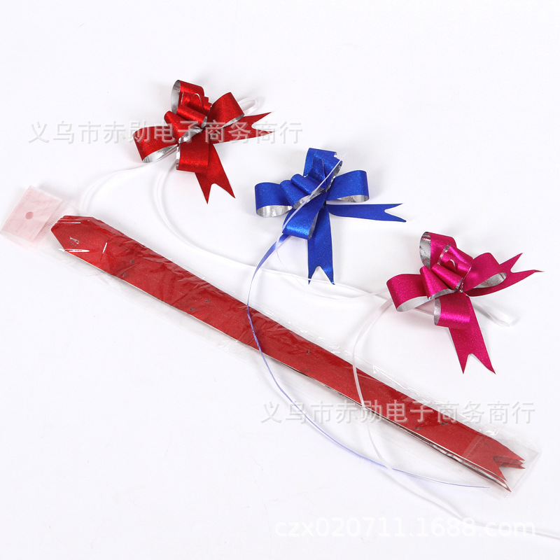 No. 18 Golden Onion Film frosted hand-pulled flower Christmas bag Apple tie flower gift packaging color floral gold and silver ribbon