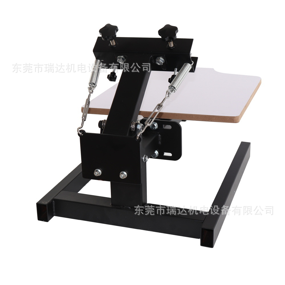 Factory direct monochrome screen printing machine flat printing hand printing table manual screen printing machine high precision printing table