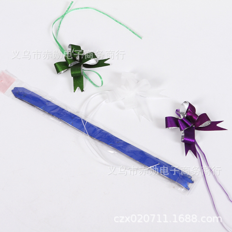 No. 18 Golden Onion Film frosted hand-pulled flower Christmas bag Apple tie flower gift packaging color floral gold and silver ribbon