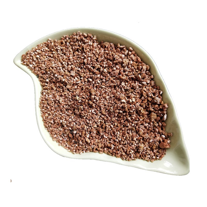 Lingshou Wholesale White Expanded Large Particle Vermiculite for Gardening, Turtle and Snake Breeding, Vermiculite Particles in Woven Bags, Porous