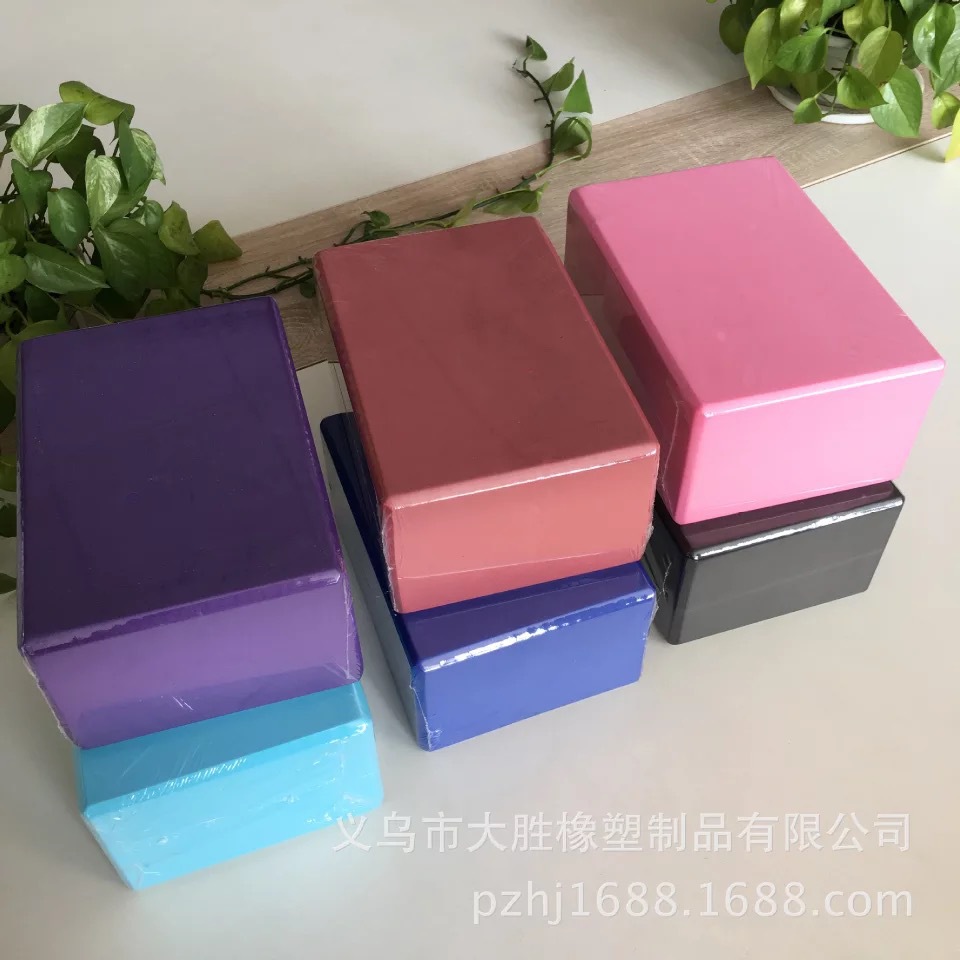 4* 6*9inch Thickened High Density Yoga Brick Yoga Auxiliary Fitness Brick Touching Stone Crossing River Brick Manufacturer