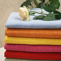 Factory supply printed fabric imitation linen wool coated sofa pillow linen slippers storage refrigerator cover cloth