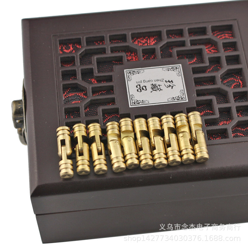 5Mm/4Mm Thick Brass Cylindrical Hinge Hidden Hinge Fixed Hinge Wooden Box Gift Box Link Hinge Support Lotus Leaf