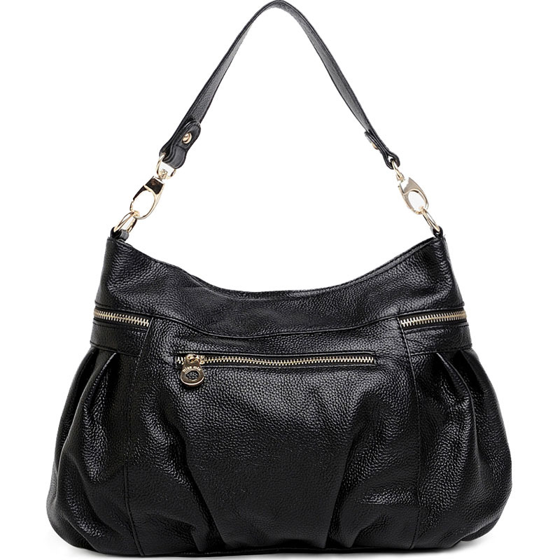 Retro Handbag 2025 Fashion Trendy Casual Tassel Shoulder Crossbody Bag Genuine Leather Women's Bag Dropshipping