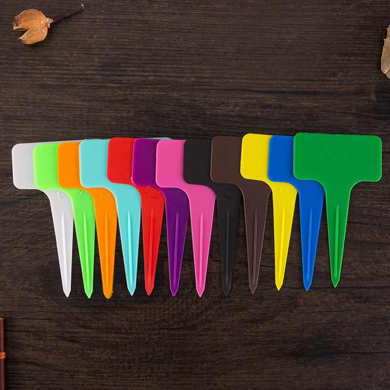 Second generation thickened T-shaped gardening label flower plant label/succulent plant waterproof sign