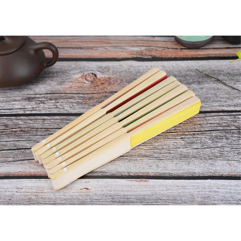 Manufacturer of Various Foldableing Fans, White Paper Fans, Blank Foldableing Fans, Pure Colorful Bamboo Blank Colorful Paper Fans