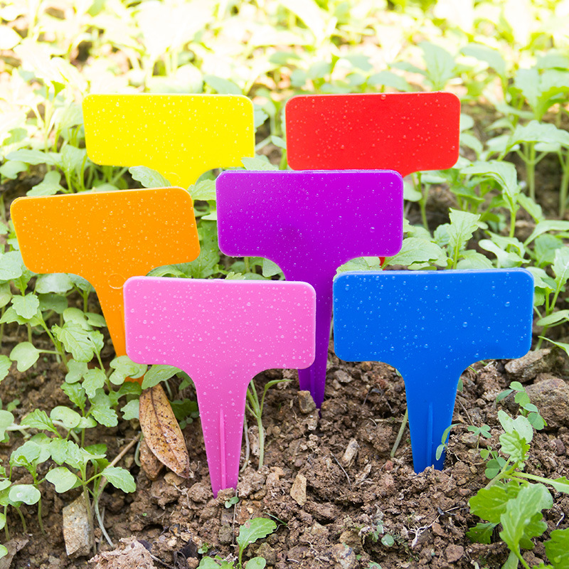 Second generation thickened T-shaped gardening label flower plant label/succulent plant waterproof sign