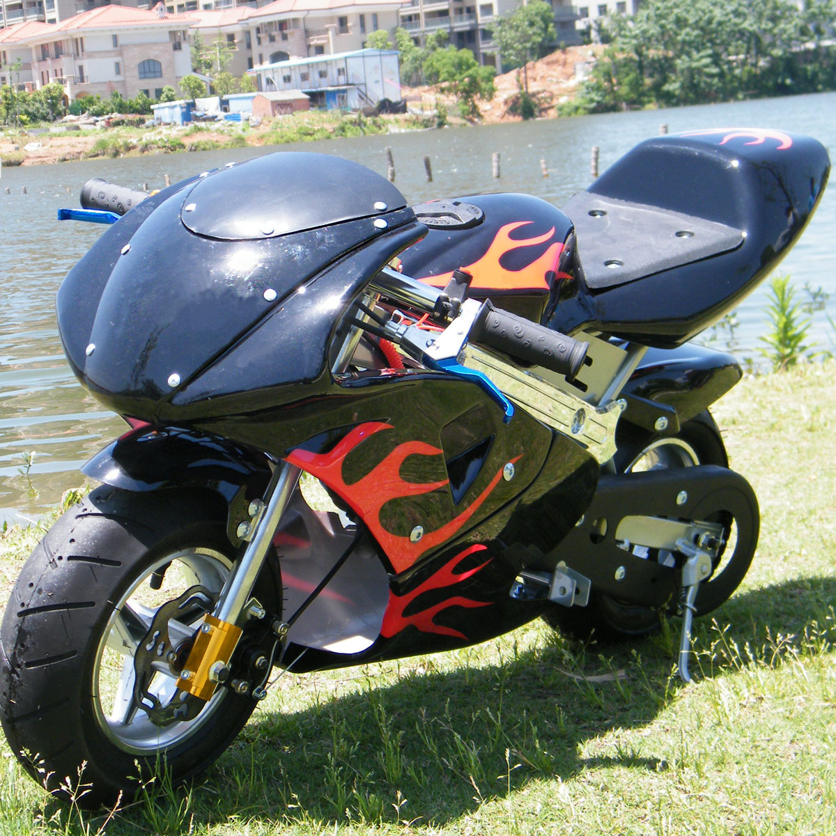 2018 Brand New Small Motorcycle Sports Car Electric Start 49Cc Mini Motorcycle Small Sports Car Gasoline