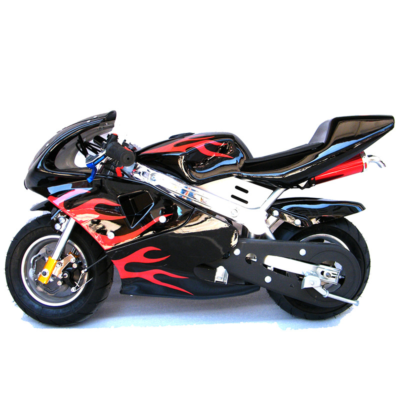 2018 Brand New Small Motorcycle Sports Car Electric Start 49Cc Mini Motorcycle Small Sports Car Gasoline
