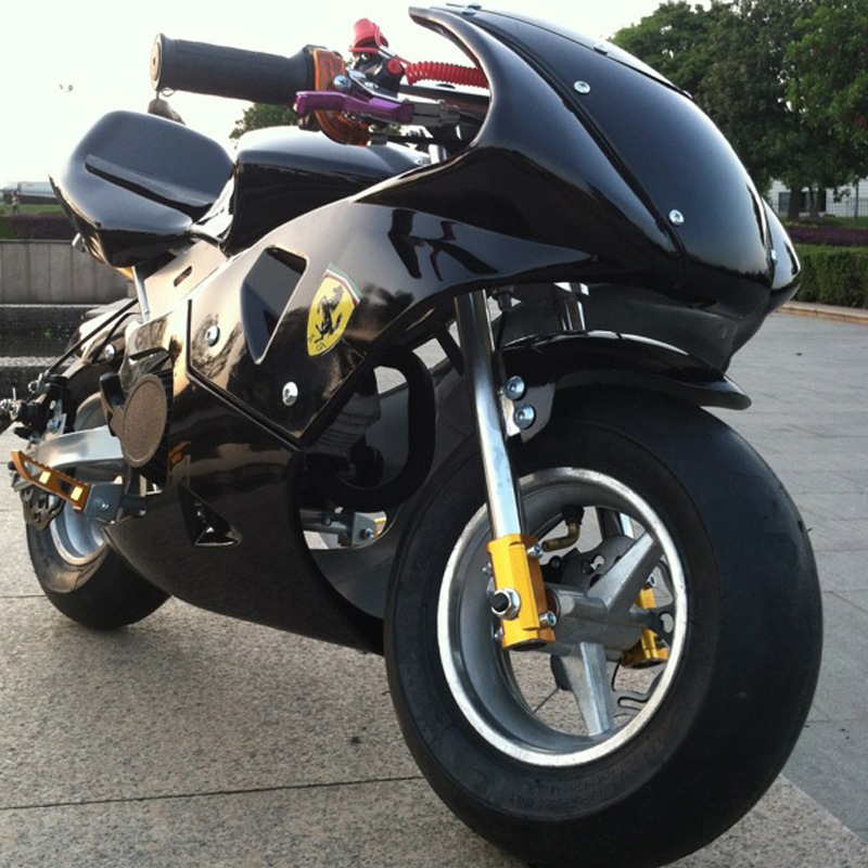 2018 новинка маленький мотоцикл спортивный автомобиль, электрический старт 49Cc мини мотоцикл, малый спортивный автомобиль бензиновый