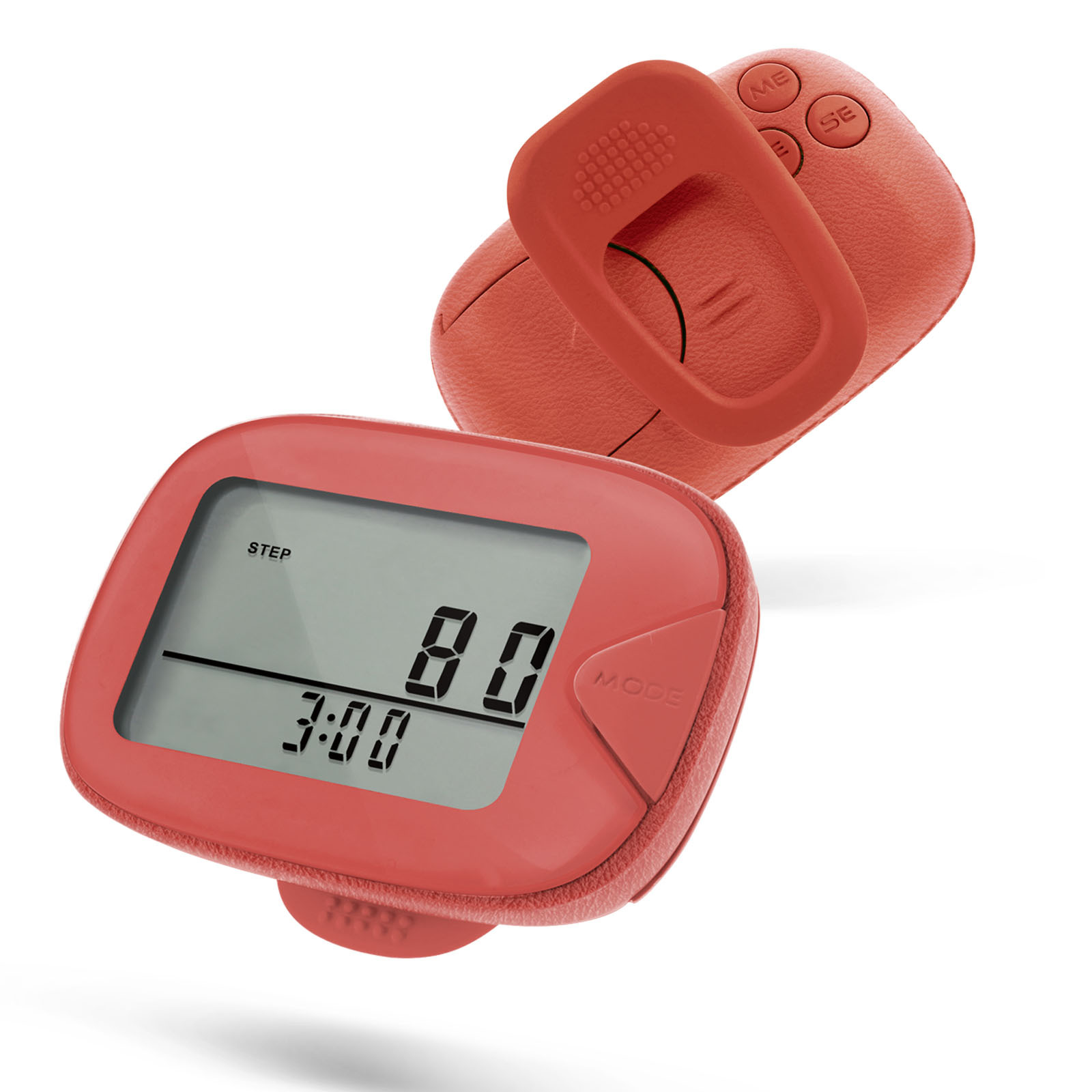 2D multifunctional pedometer calorie calculation distance measurement waist clip walking running accuracy memory pedometer