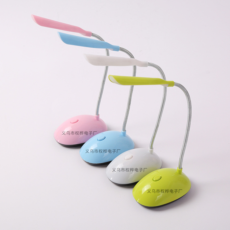 Table Lamp New Creative Folding Small Table Lamp Student Learning Eye Protection Book Lamp Battery Energy Saving Mini Nightlight Gift