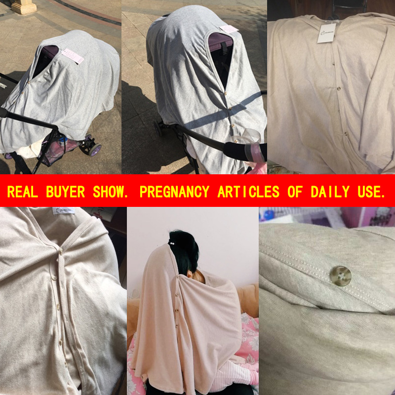 [Ready Stock Wholesale 806] Multifunctional Anti-Exposure Smock for Pregnant Women When Going Out, Breastfeeding Cover, Shawl, Nursing Towel